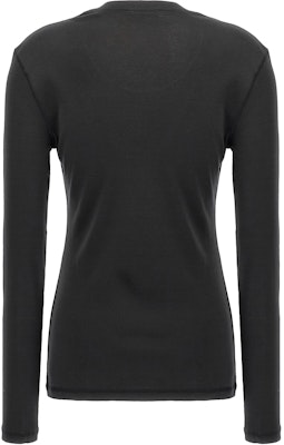 Lemaire Baju Hitam Crewneck Lengan Panjang TO1319LJ1016-BK998 Lookbook Lemaire Baju Hitam Crewneck Lengan Panjang TO1319LJ1016-BK998