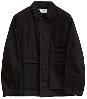 Lemaire 黑色方形外套 – 春秋男女皆宜的極簡領休閒外套 OW306LD1000BK999 Buy Lemaire 黑色方形外套 – 春秋男女皆宜的極簡領休閒外套 OW306LD1000BK999