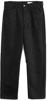 Seluar Lemaire Curved 5 Pocket Hitam Kasual Vintage Butang. PA1055LD1004BK999 Order Seluar Lemaire Curved 5 Pocket Hitam Kasual Vintage Butang. PA1055LD1004BK999