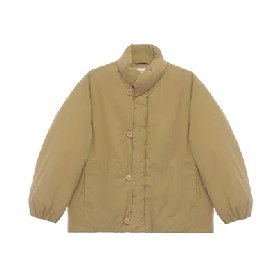 Lemaire FW23 Solid Color Loose Fit Button-Up Collar Jacket Unisex OW1040LF1156