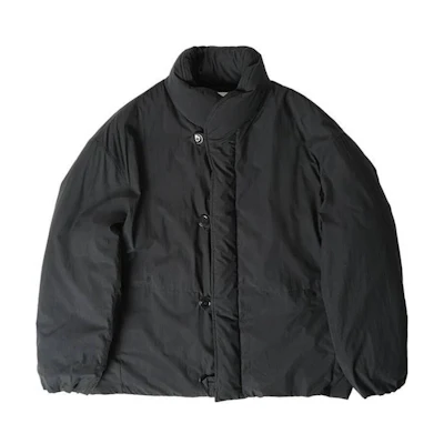 Lemaire FW23 Unisex Black Solid Color Pocket Jacket OW1040LF1156BK995