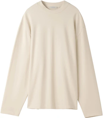 Lemaire FW23 中性米白色簡約純色長袖圓領衛衣 TO1032LJ1001WH001 Buy Lemaire FW23 中性米白色簡約純色長袖圓領衛衣 TO1032LJ1001WH001