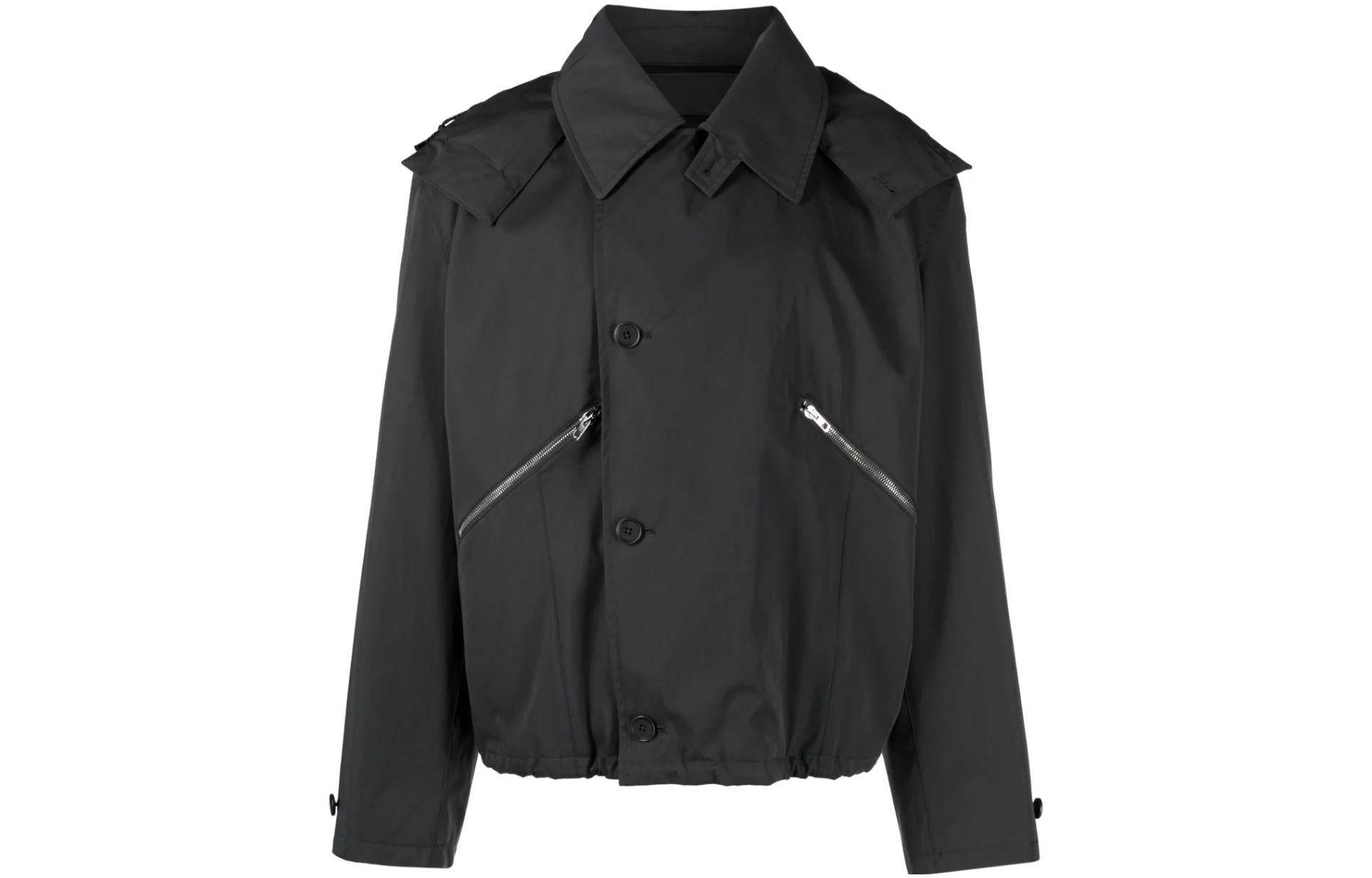 Lemaire Minimalist Windproof Jacket Dark Tone Spring Autumn Casualwear OW1004LF1011