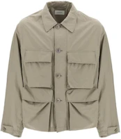 Lemaire Single-Breasted Long-Sleeve Jacket Beige () OW1059LF1234-GR641 Lemaire Single-Breasted Long-Sleeve Jacket Beige () OW1059LF1234-GR641