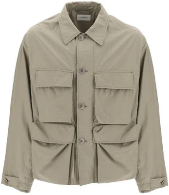 Lemaire Single-Breasted Long-Sleeve Jacket Beige () OW1059LF1234-GR641 Buy Lemaire Single-Breasted Long-Sleeve Jacket Beige () OW1059LF1234-GR641