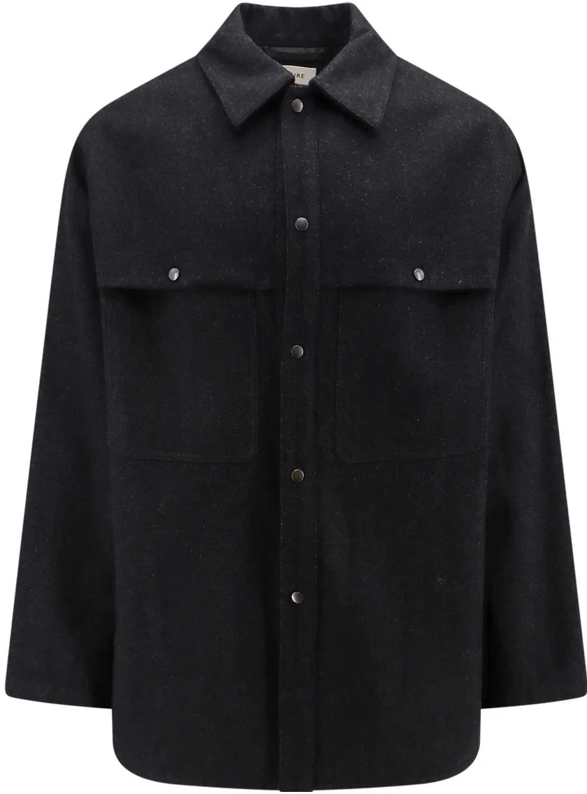 lemaire-single-breasted-point-collar-long-sleeve-jacket-black-ow-1026-lf-1108-bk-994