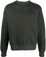 Lemaire Solid Color Crewneck Pullover Sweatshirt Men’s Deep Green M213JE303LJ069929 Lemaire Solid Color Crewneck Pullover Sweatshirt Men’s Deep Green M213JE303LJ069929