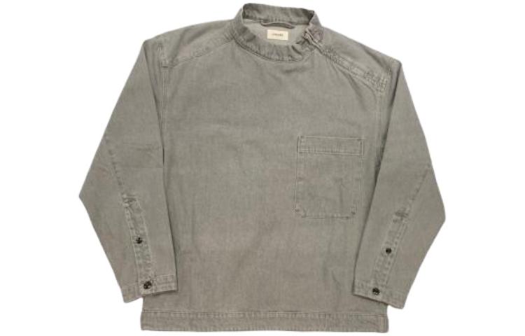 Lemaire Solid Color Pullover Long Sleeve Sweatshirt Light Brown Men’s X221TO134LD075