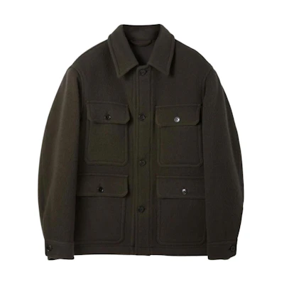 Lemaire Solid Color Single-Breasted Long Sleeve Jacket OW322-LF615-677