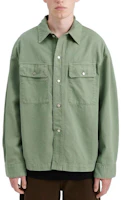 Lemaire Solid Color Single-Breasted Long Sleeve Jacket Green () OW1030LD1002GR638 Lemaire Solid Color Single-Breasted Long Sleeve Jacket Green () OW1030LD1002GR638