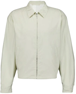 Lemaire Solid White Zip-Up Collared Long-Sleeve Jacket OW1062LF1209-BG199 Buy Lemaire Solid White Zip-Up Collared Long-Sleeve Jacket OW1062LF1209-BG199