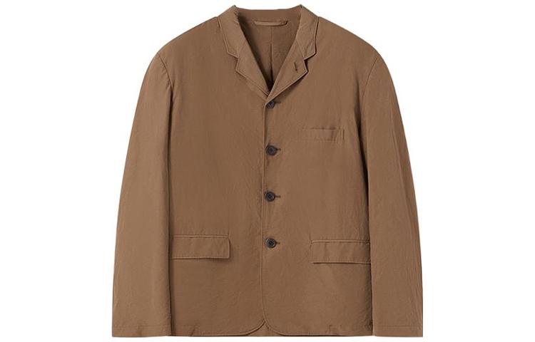 Lemaire SS23 Short Button Jacket Deer Brown – Minimalist Summer Style JA1004LF1019BR-409