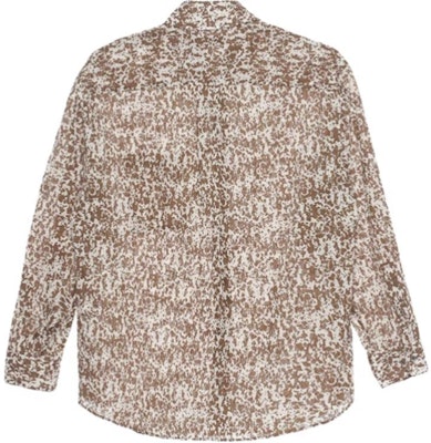 Lemaire SS24 Baju Lengan Panjang Bercetak Bunga Kapas Multicolor. SH1095LF1242 Lookbook Lemaire SS24 Baju Lengan Panjang Bercetak Bunga Kapas Multicolor. SH1095LF1242