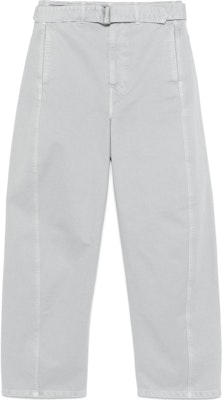 Lemaire SS25 灰色直筒休閒長褲附側口袋與腰帶 PA326LD1036-BK948 Buy Lemaire SS25 灰色直筒休閒長褲附側口袋與腰帶 PA326LD1036-BK948