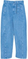 Lemaire Vintage Washed Twisted Seam Relaxed Fit Unisex Jeans Blue. PA326LD1007BL765 Lemaire Vintage Washed Twisted Seam Relaxed Fit Unisex Jeans Blue. PA326LD1007BL765
