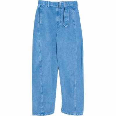 Lemaire Jeans Unisex Biru Relaxed Fit Vintage Washed Twisted Seam. PA326LD1007BL765 Order Lemaire Jeans Unisex Biru Relaxed Fit Vintage Washed Twisted Seam. PA326LD1007BL765