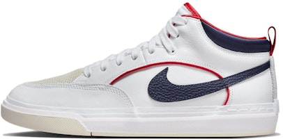 Leo Baker x Nike SB React Leo 'White Midnight Navy' FD0268-100 Leo Baker x Nike SB React Leo 'White Midnight Navy' FD0268-100
