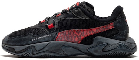 Les Benjamins x Puma Storm 'Black Red' 370040-01