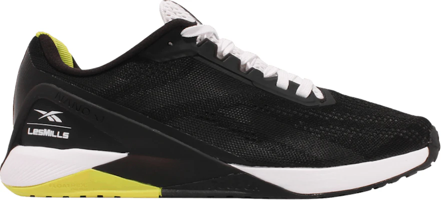 Les Mills x Reebok Nano X1 Black Acid Yellow GZ8949 GZ8949