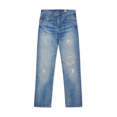 Levi's 505 Colorblock Straight Fit Jeans Blue A5878-0005