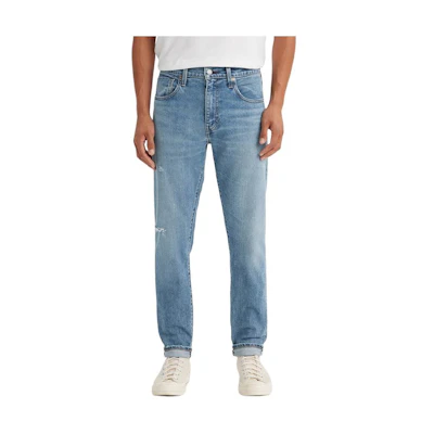 Levi's 512 Tapered Zipper Pocket Straight Jeans Blue for Men A5877-0003