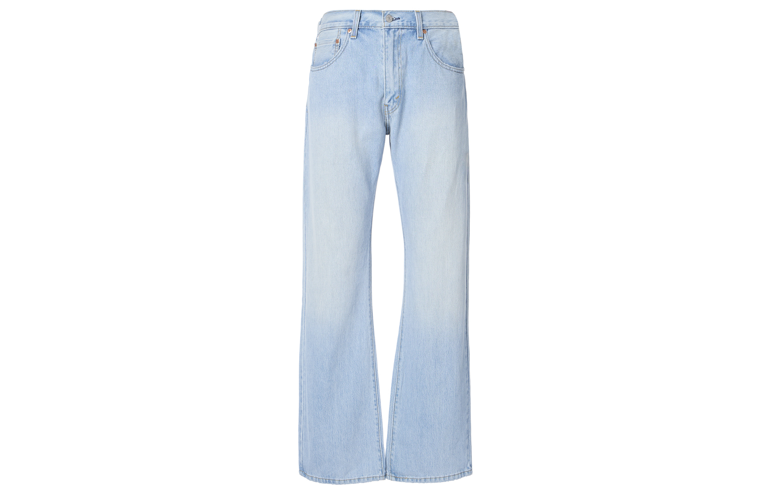 Levi's 517 Light Blue Mid-Rise Bootcut Denim Jeans 00517-0223