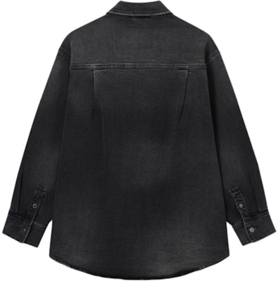 Levi's Distressed Comfort Loose Fit Denim Jacket Grey Black 0017L-0001 Lookbook Levi's Distressed Comfort Loose Fit Denim Jacket Grey Black 0017L-0001