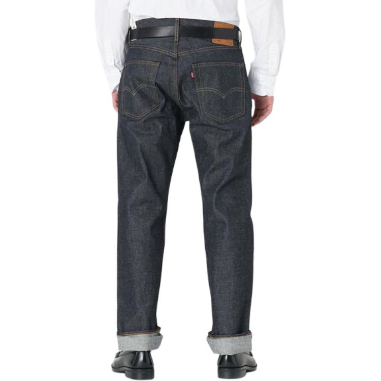 Purchase Levi''s Jeans Lurus Mid-Rise Solid Biru Indigo Tua 00501-3516