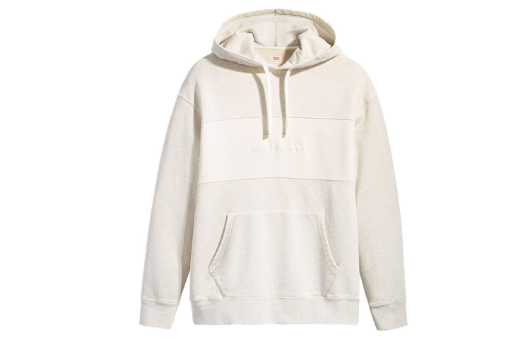 Levi's Beige Cotton Pullover Hoodie 35872-0000