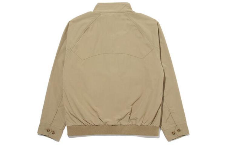 Lookbook Levi's Beige Solid Zip-Up Stand Collar Long Sleeve Jacket A7235-0001