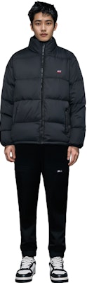 Levi's Black Down Jacket Winter Solid Color 27732-0000 Shop Levi's Black Down Jacket Winter Solid Color 27732-0000