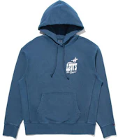 Levi's Blue Hoodie with Letter Print Design A7386-0001 Levi's Blue Hoodie with Letter Print Design A7386-0001