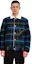 Purchase Levi's Blue Plaid British Style Sherpa Jacket A4882-0005