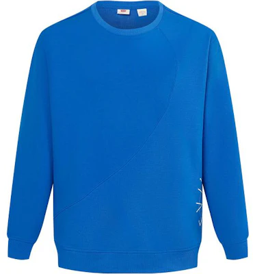 Levi's Blue Pullover Sweatshirt with Logo Print Unisex. A5416-0001 Buy Levi's Blue Pullover Sweatshirt with Logo Print Unisex. A5416-0001