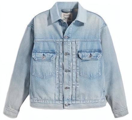 Levi's Blue Solid Color Denim Jacket with Long Sleeves 21261-0026 Buy Levi's Blue Solid Color Denim Jacket with Long Sleeves 21261-0026