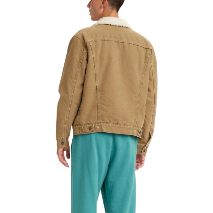 Purchase Levi's Brown Colorblock Button-Up Jacket 16365-0158