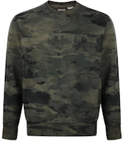 Levi's Camouflage Knit Pullover Casual Sweatshirt 87467-0001 Levi's Camouflage Knit Pullover Casual Sweatshirt 87467-0001