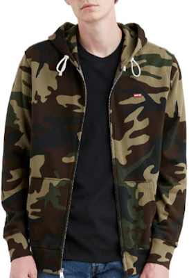 Levi''s Hoodie Camo Kasual Nyaman dengan Resleting 39859-0004 Buy Levi''s Hoodie Camo Kasual Nyaman dengan Resleting 39859-0004