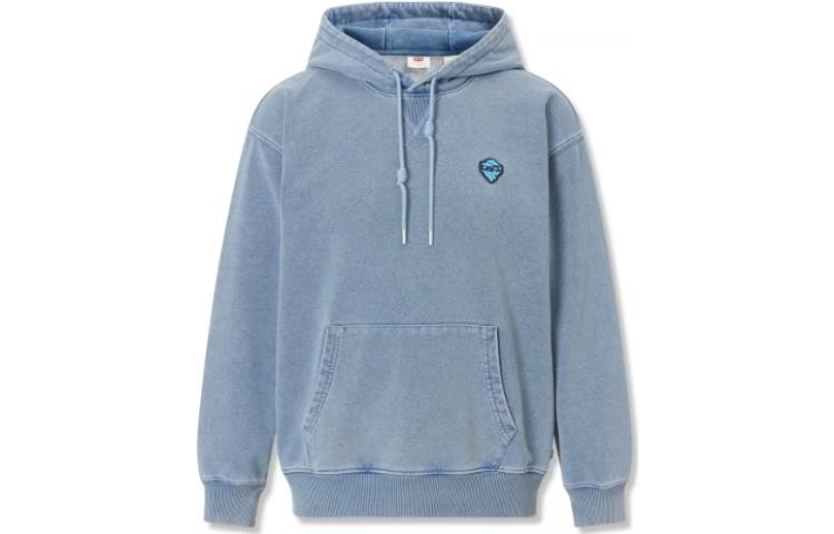 Levi's Casual Loose Fit Long-Sleeve Pullover Sweatshirt Blue A6806-0001