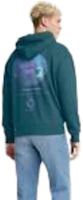 Levi's Color Block Logo Print Hoodie Blue 38479-0070 Levi's Color Block Logo Print Hoodie Blue 38479-0070