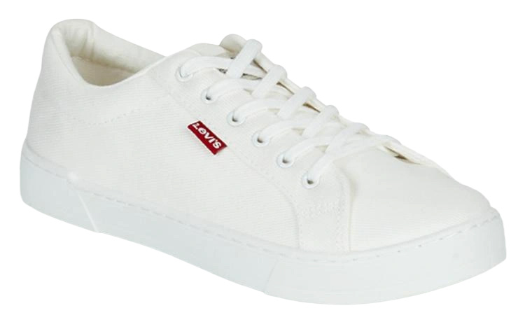 Shop Levi''s Bequeme Vielseitige Damen-Sneaker ''Weiß Atmungsaktiv'' 234198-634-50