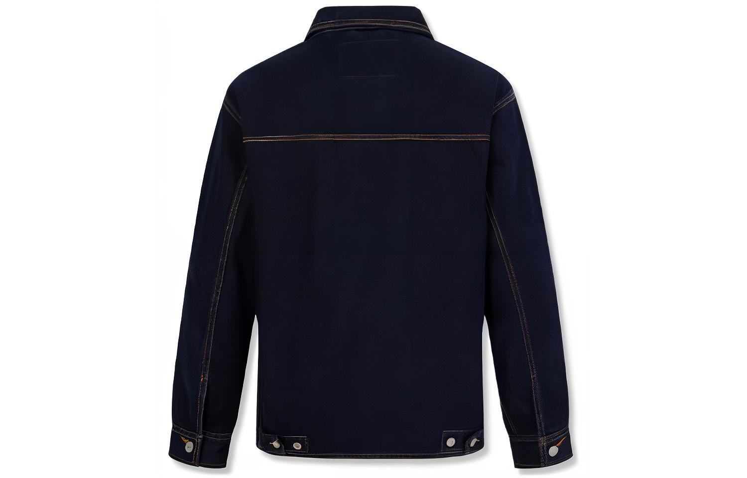 Levi's Embroidered Logo Long Sleeve Collared Jacket A6802-0001