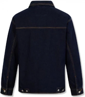 Levi's Embroidered Logo Long Sleeve Collared Jacket A6802-0001 Shop Levi's Embroidered Logo Long Sleeve Collared Jacket A6802-0001