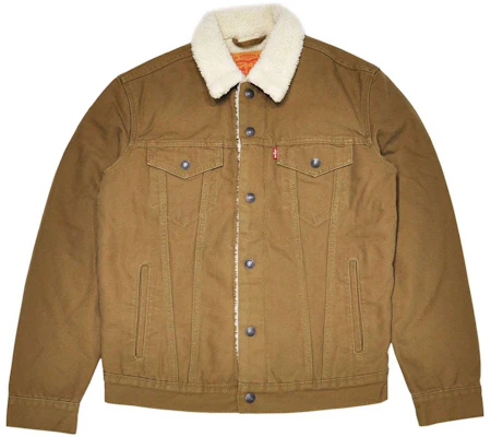 Levi''s FW22 對比領單排扣夾克卡其色男款 163650122 Buy Levi''s FW22 對比領單排扣夾克卡其色男款 163650122