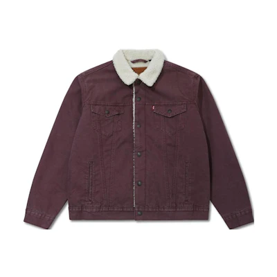 Levi's FW22 Corduroy Button-Up Jacket Red 16365-0185