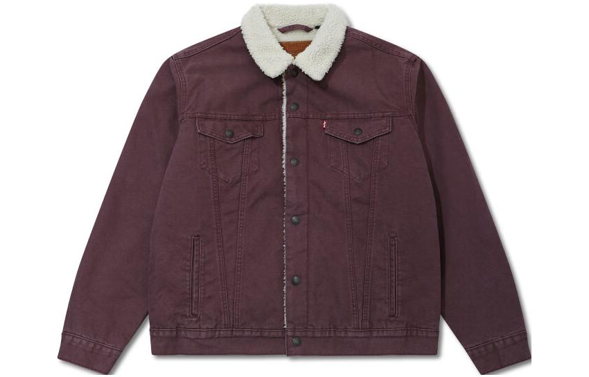 Order Levi's FW22 Corduroy Button-Up Jacket Red 16365-0185