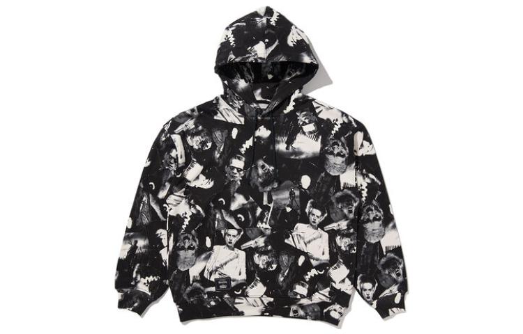 Levi's FW22 Graphic Printed Pullover Sweatshirt Grey A3692-0000