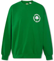 Levi's FW22 Small Logo Embroidered Pullover Sweatshirt Green (). A3770-0011 Levi's FW22 Small Logo Embroidered Pullover Sweatshirt Green (). A3770-0011
