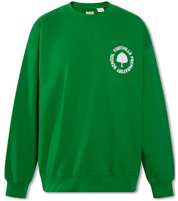 Levi's FW22 Small Logo Embroidered Pullover Sweatshirt Green (). A3770-0011 Buy Levi's FW22 Small Logo Embroidered Pullover Sweatshirt Green (). A3770-0011