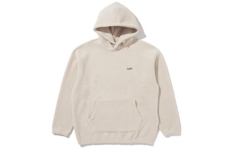Levi's FW22 Solid Fleece Kangaroo Pocket Hoodie Beige (). A1034-0000